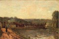 bei Bougival 1871 Camille Pissarro Landschaft Fluss die Seine Ufer